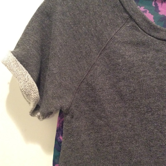 Mesh Back Sweater Tee - Picture 3 of 5